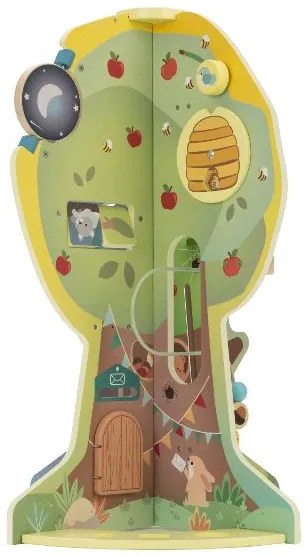 lupilu® Drevená hračka na rozvoj motoriky (strom na rozvoj motoriky) (100395261)