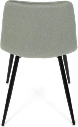 Jedálenská stolička zamatová, zelená DCL-X7015 GRN2
