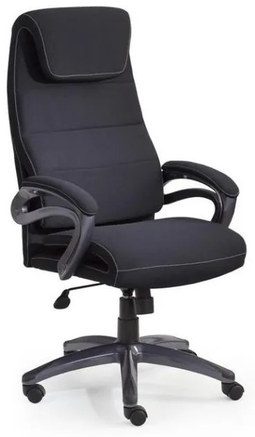 HALMAR, SIDNEY čalúnená kancelárska stolička, čierna