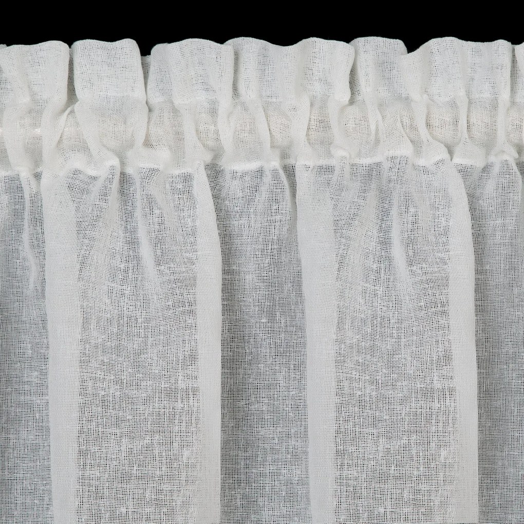 KRÁTKA ZÁCLONA NA PÁSKE DOLOREZ 150X30 CM KVETY