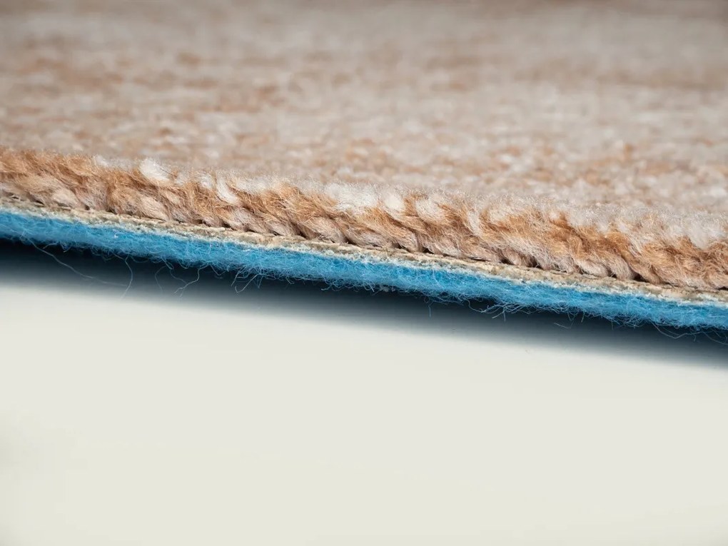 Condor Carpets, Metrážny koberec Serena 6652, na mieru, šíře 4m,5m, hnedá, filc, detská izba