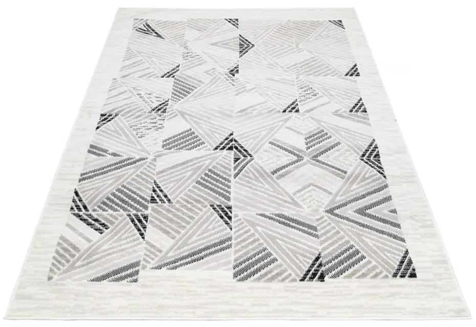 Kusový koberec PP Tirika šedokrémový 160x229cm