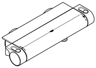 Termostatická sprchová batéria GROHE Grohtherm 2000 chróm 34469001