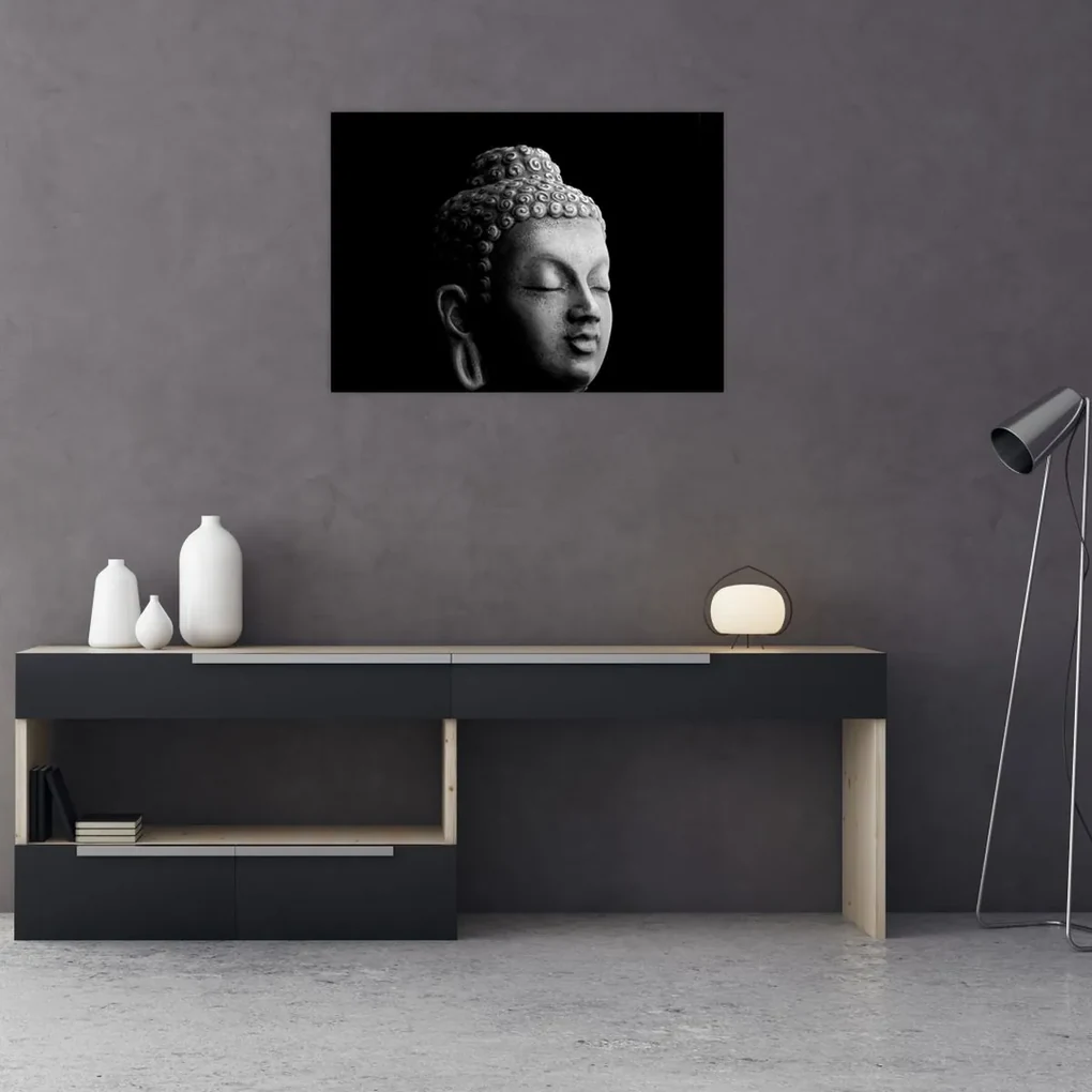 Obraz - Budha, portrét (70x50 cm)