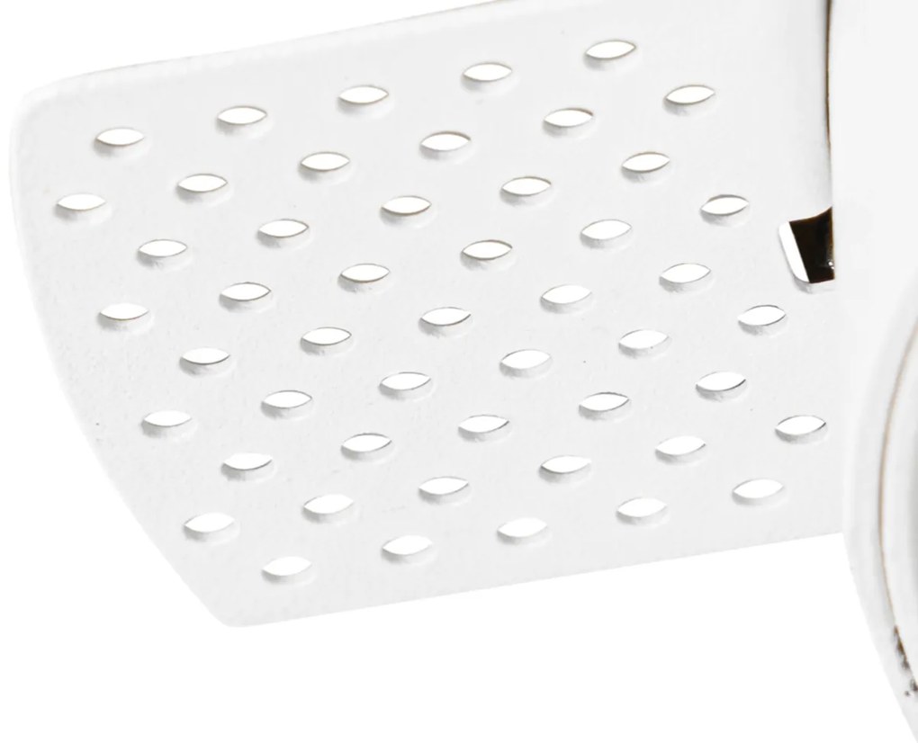 Moderné zapustené bodové svetlo biele GU10 AR70 okrúhle bez rámu - Oneon