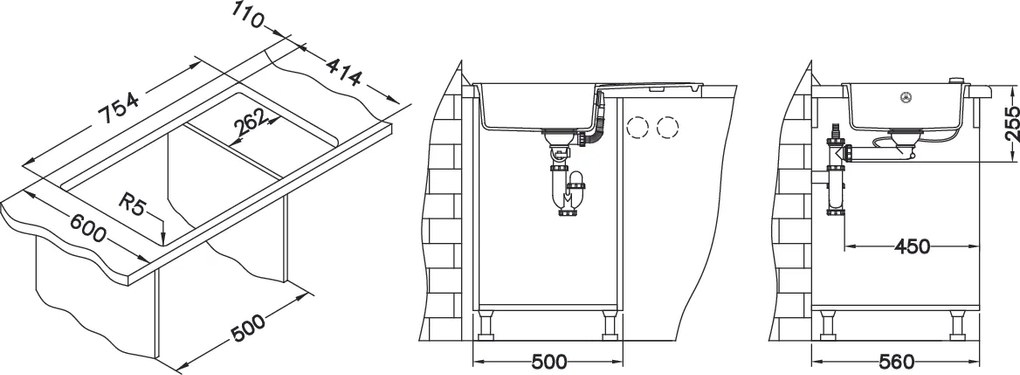 ALVEUS CZ GALAPAGOS 30 G 11- bílá (780x430mm)+pop-up sifon F