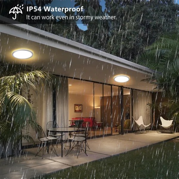 Brilagi - LED kúpeľňové stropné svietidlo ULTRA SLIM LED/12W/230V pr. 22,5 cm strieborné IP54