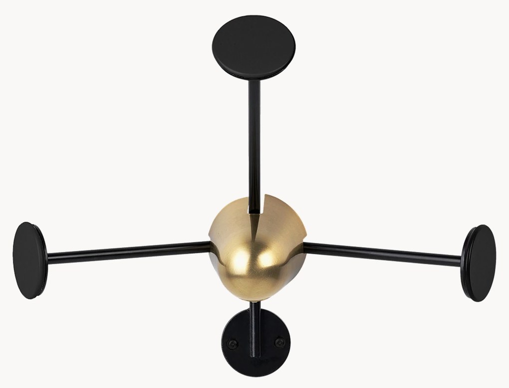 Kovový nástenný vešiak Matégot