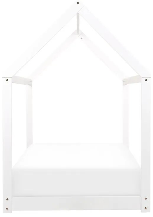 Domčeková posteľ 200 x 90 cm Tricia (biela) (s roštom). Vlastná spoľahlivá doprava až k Vám domov. 1076199