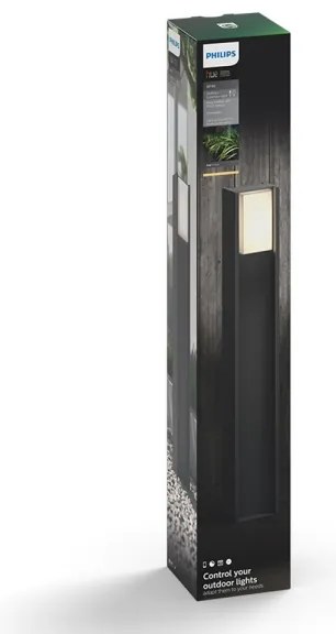 Philips 16474/93/P0 - LED Stmievateľná lampa Hue TURACO 1xE27/9,5W/230V IP44