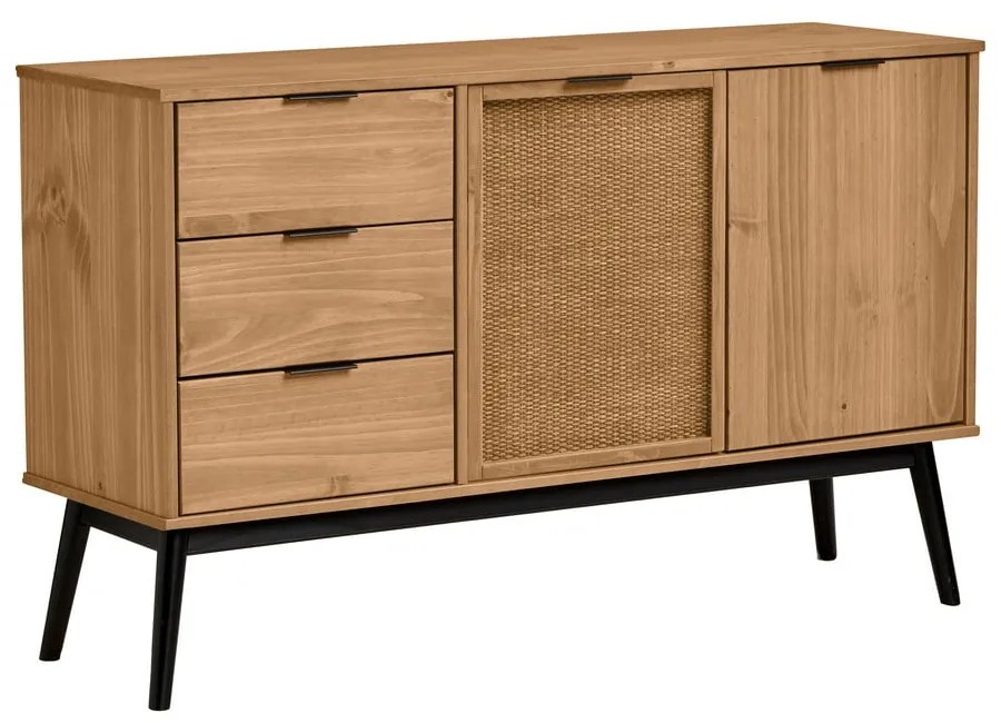 Komoda z borovicového dreva 130x80 cm Natasha – Marckeric