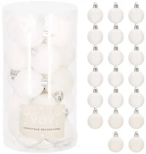 Vianočné gule 20 ks SPRINGOS CA0101
