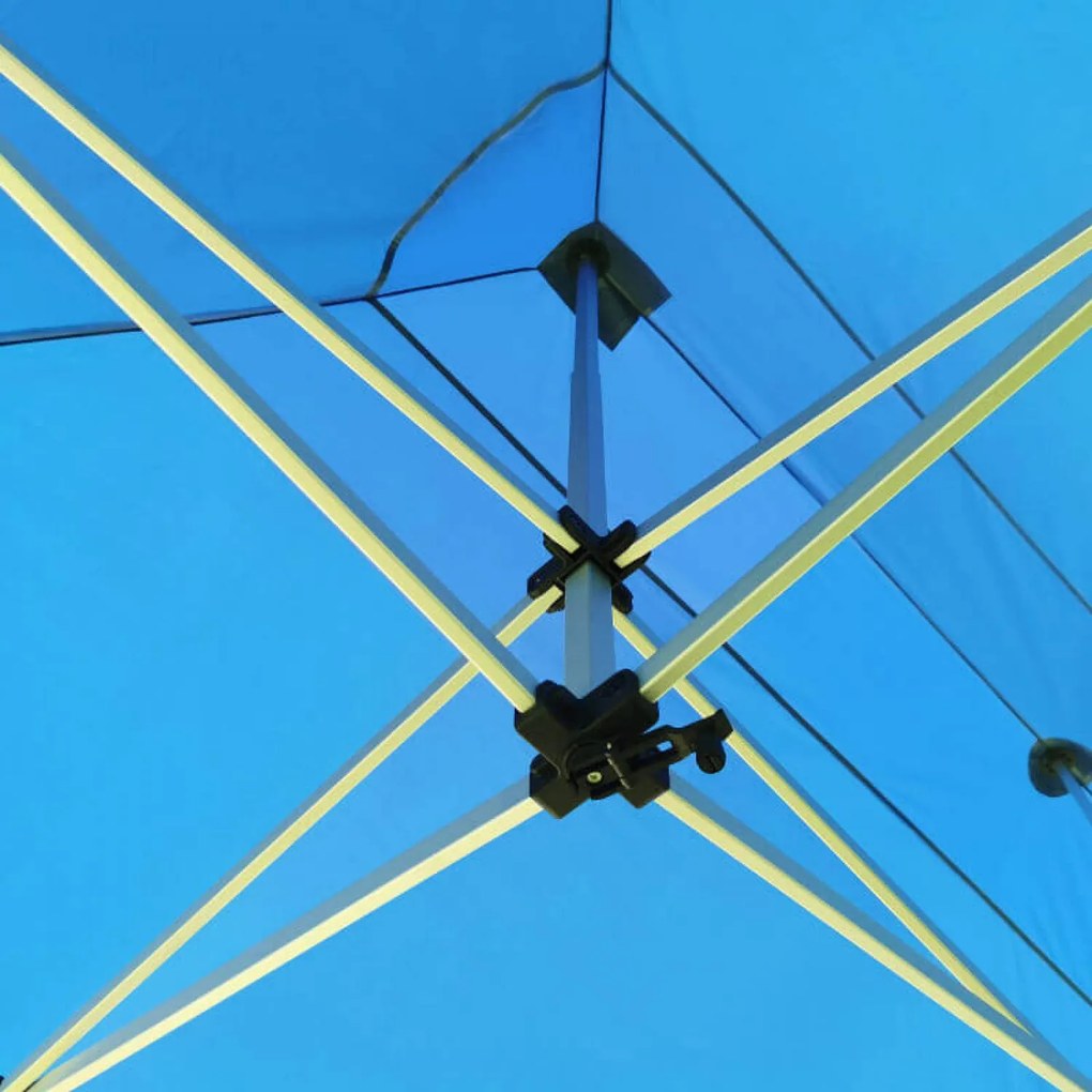 BRIMO Profi Záhradný Stan 2x3m ALU EXCLUSIVE (3 steny) - s 3 stenami - Oranžová 3