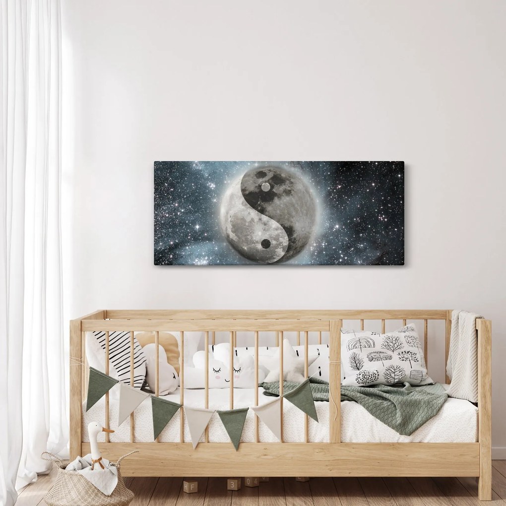 Obraz - Vesmírna rovnováha (120x50 cm)