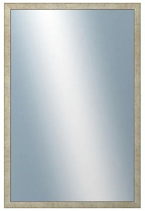 DANTIK - Zrkadlo v rámu, rozmer s rámom 40x60 cm z lišty GRAFIC strieborná vysoká (2673)