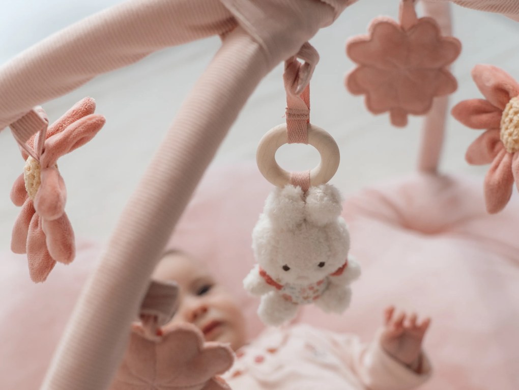 Hracia deka s hrazdou králiček Miffy Lucky Blossom