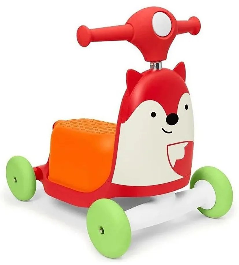 Skip Hop - Odrážadlo 3v1 ZOO líška 3xAAA