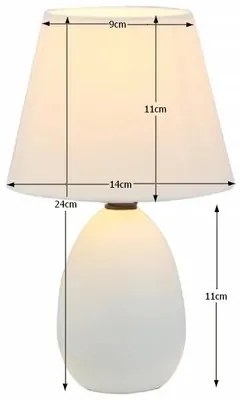 Kondela Qenny Typ 12 9015 detská stolná lampa