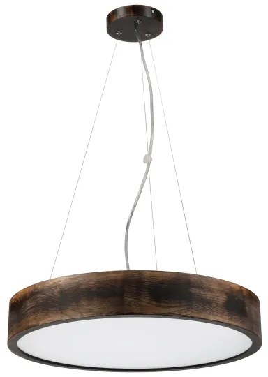 Brilagi - LED závesný luster na lane CARVALHO SMOKEY 3xE27/60W/230V dub pr. 47,5 cm