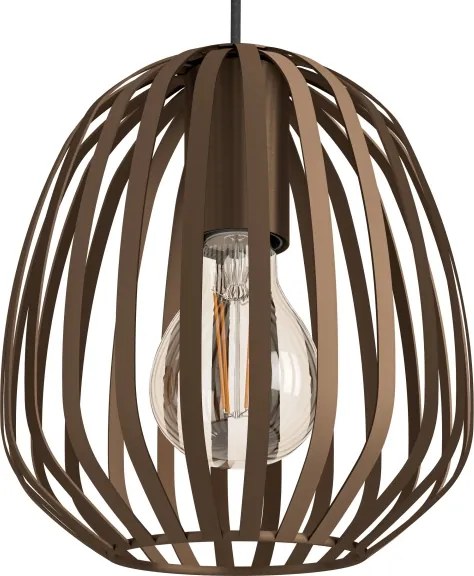 Eglo 901098 - Závesný luster na lanku ESPINAL 3xE27/40W/230V bronzový