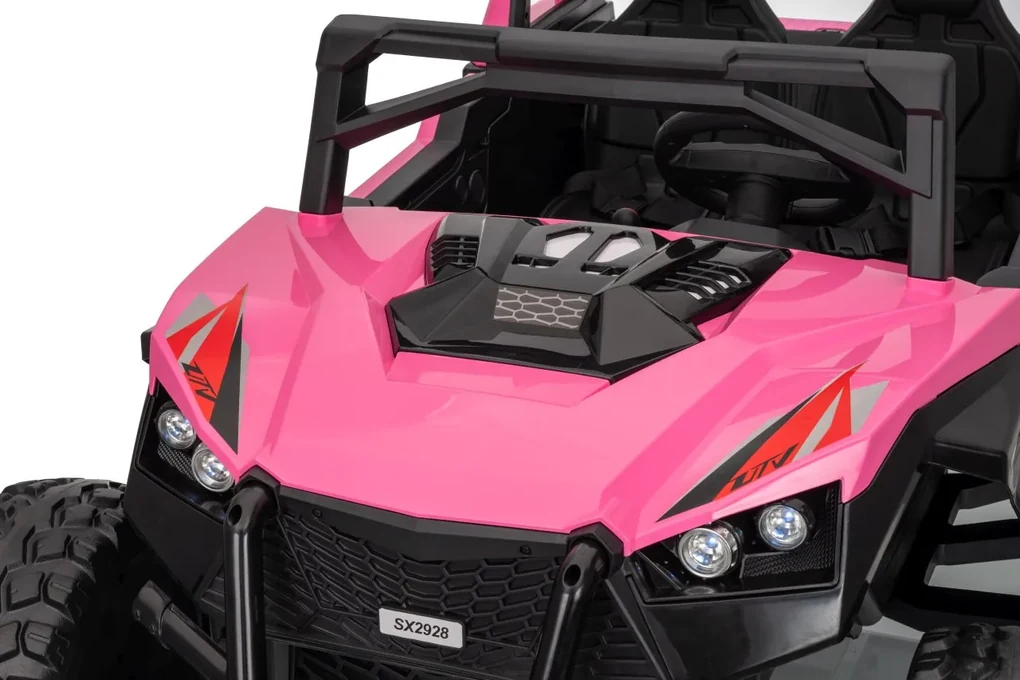 Monster Ruzovy Elektrická bugina Buggy RTR Monster Speed 4x4 – ružový | BIANO