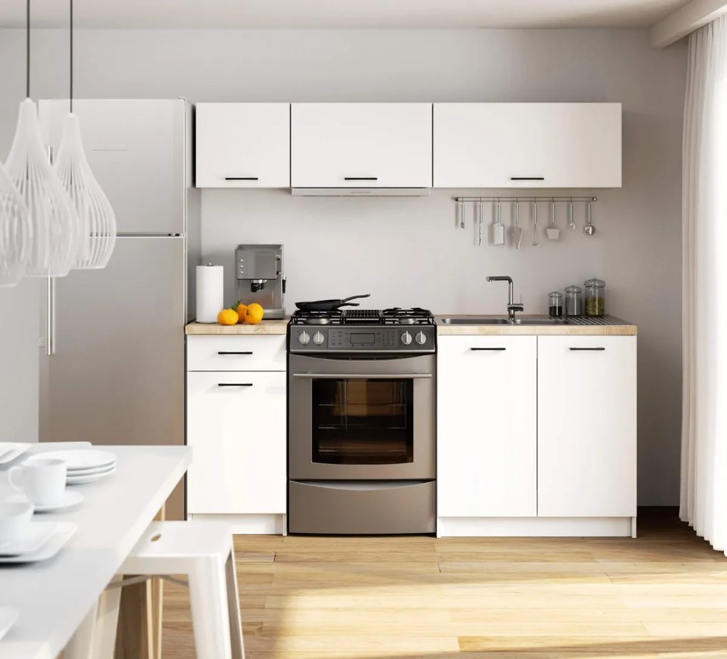 Kuchynská závesná skrinka Olivie G1 W 40 cm biela