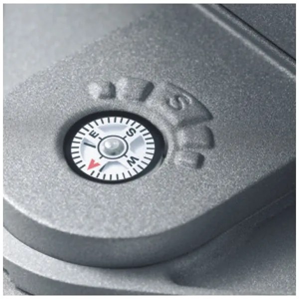 STEINEL 671013 - Solárna LED-reflektor XSolar L-S 1,2W/LED strieborná IP44