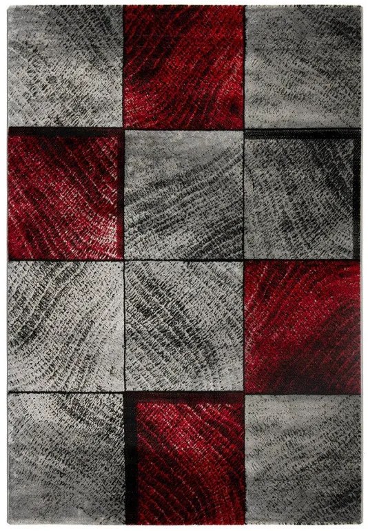 Ayyildiz, Kusový koberec Plus 8003 red, 80x150, červená, chodba / predsieň
