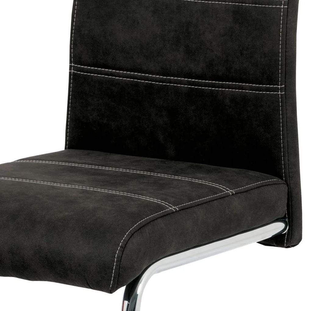 AUTRONIC Jedálenská stolička HC-483 BK3