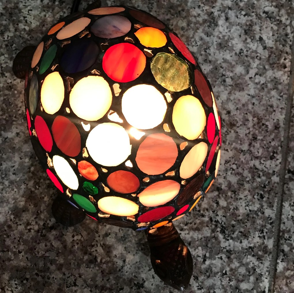 Lampa tiffany korytnačka 22*14*10