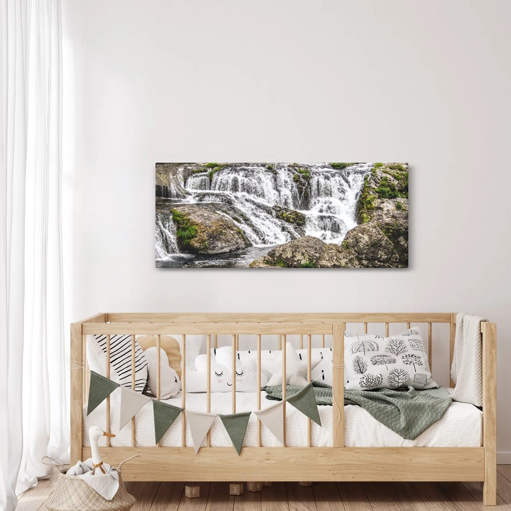 Obraz - Kaskády (120x50 cm)