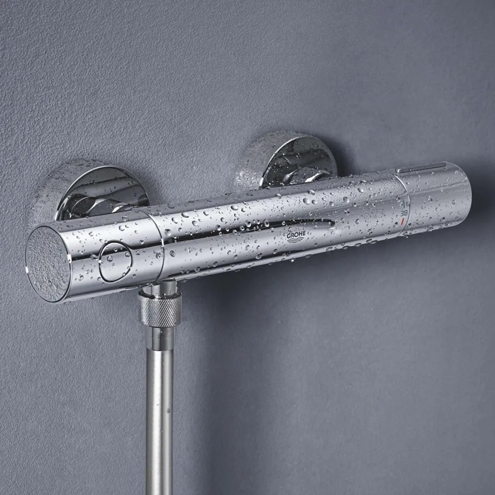 GROHE Grohtherm 800 Cosmopolitan termostatická sprchová batéria nástenná, chróm, 34765000