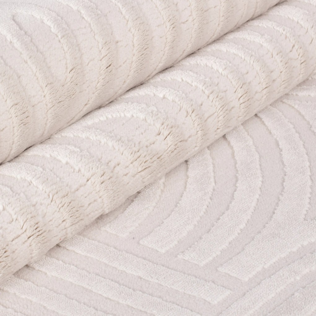 Kusový koberec Sahara 1112 Cream, 240x340, biela, obývacia izba, Ayyildiz