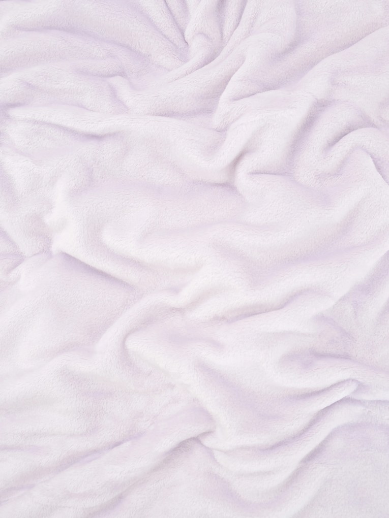 Detská deka do postieľky mikroplyš Exclusive 80 × 100 cm – Laura lila