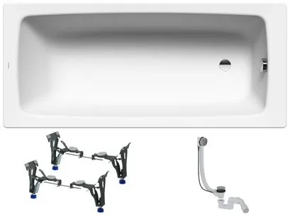 Kaldewei Cayono obdĺžniková vaňa 170x75 cm smaltovaná oceľ ľavá aj pravá KWB750