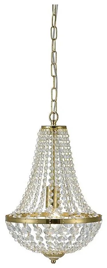 Markslöjd 106118 - Krištáľový luster na reťazi GRÄNSÖ 1xE27/60W/230V 106118
