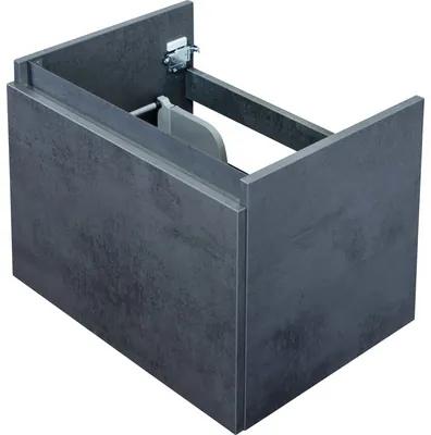 Kúpeľňová skrinka pod umývadlo Sanox Frozen betón antracit 60 x 40 x 45 cm