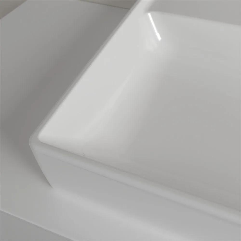 VILLEROY &amp; BOCH Collaro umývadlo na skrinku s otvorom, s prepadom, spodná strana brúsená, 1000 x 470 mm, biela alpská, 4A331G01