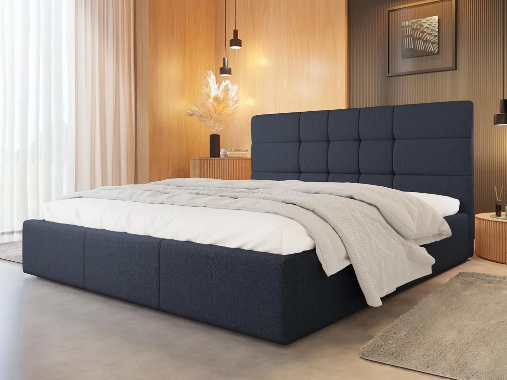 Čalúnená posteľ Minti, Dostupné poťahy: Inari 96, Rozmer postele: 160x200
