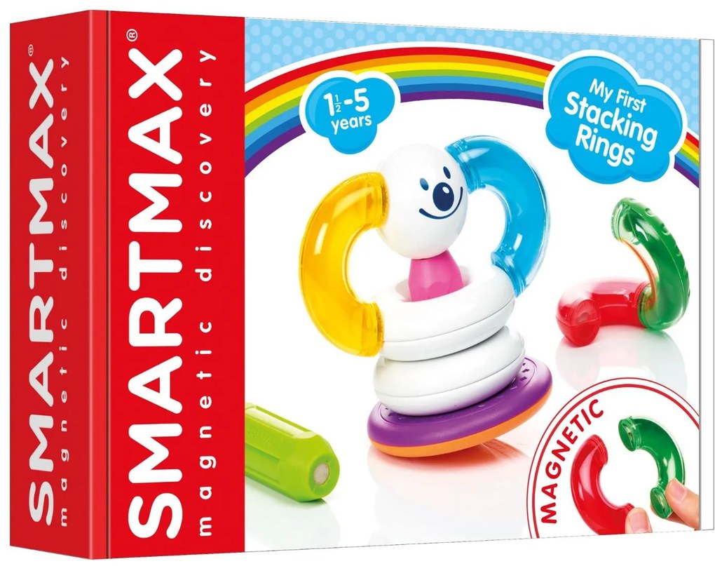 SmartMax - Moje prvé magnetické stohovacie krúžky
