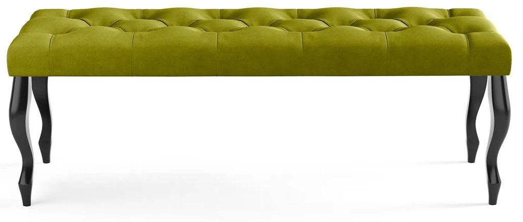 Lavica CHESTERFIELD 40x40 cm Zelená