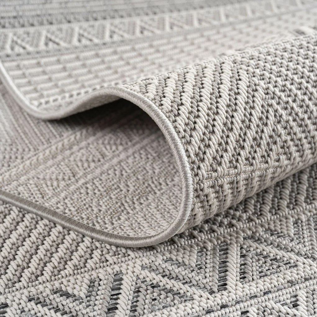 Behúň Desert 1302 grey - na von aj na doma, 80x250, šedá, chodba / predsieň, Ayyildiz