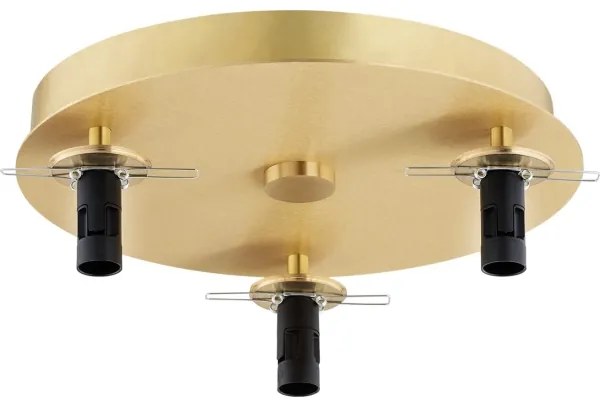 Argon 6290 - Stropné svietidlo FABIO 3xE14/7W/230V alabaster zlatá