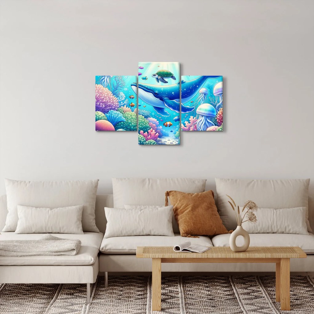 Obraz – Podvodný svet (90x60 cm)