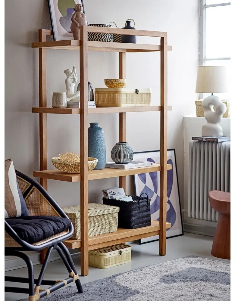 Oranžovo-biela kameninová miska Bloomingville Carmel, ø 15,5 cm