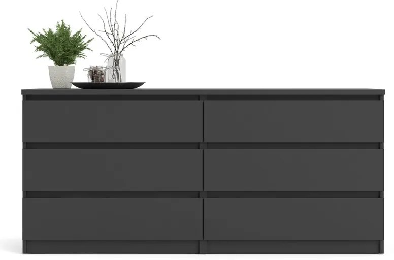 Komoda Simplicitous 232 čierna matná