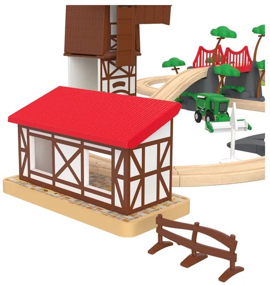 Playtive Železničná súprava hasiči/sedliacky dvor (sedliacky dvor)  (100357076)