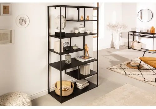 Knižnica/Regál 41580 90cm Dura steel - Komfort-nábytok