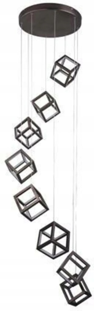 Led Závesné svietidlo AZzardo Strange 8 Dimm AZ3151 150W 9680lm 3000K IP20 4