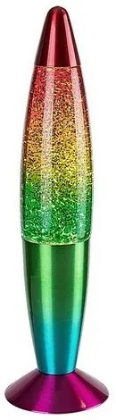 Rabalux 76008 dekoratívna lávová LED lampa Glitter rainbow2